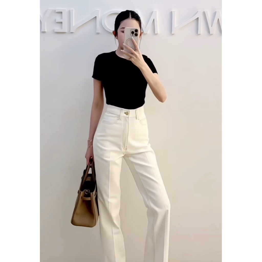 มือ1 (New in pack) : OWN MONEY The FRAME Jeans (Your bkk) Size S