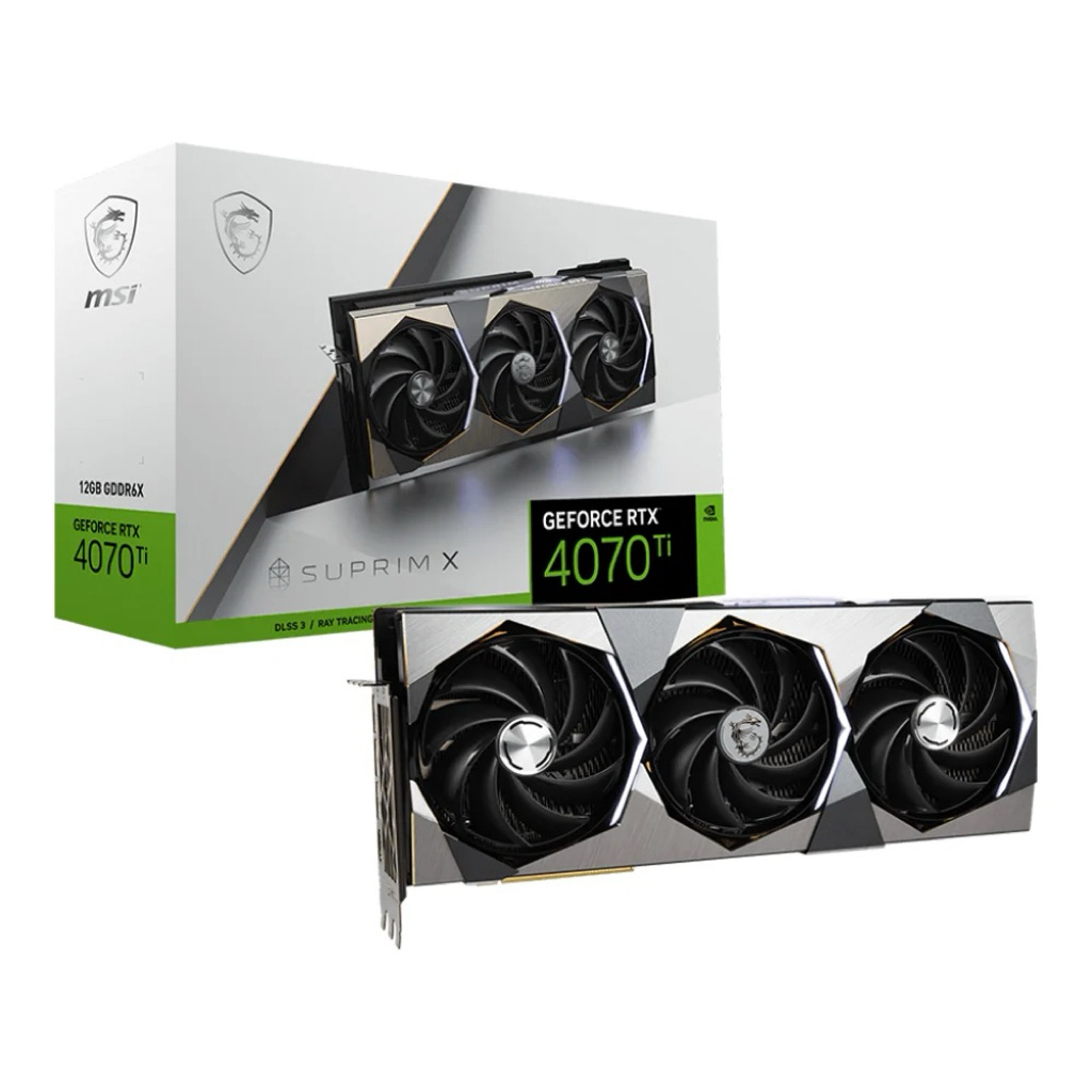 VGA MSI RTX4070TI SUPRIM X 12GB (การ์ดจอมือสอง)