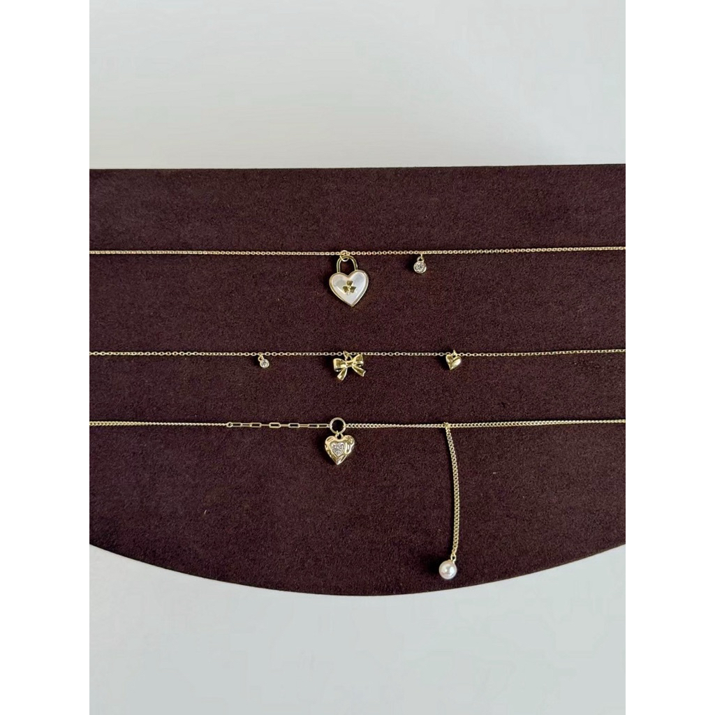 MWS สร้อยคอ Tiny Charm Necklace คอลเลกชั่นใหม่➿🤍