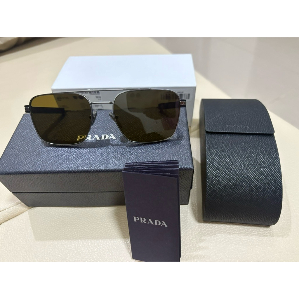 PRADA PR 67ZS - 5AV01T GUNMETAL