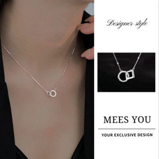 MEET💕สร้อยคอเงินแท้ MEES YOU สร้อยเงิน สร้อยคอเงิน Silver925…