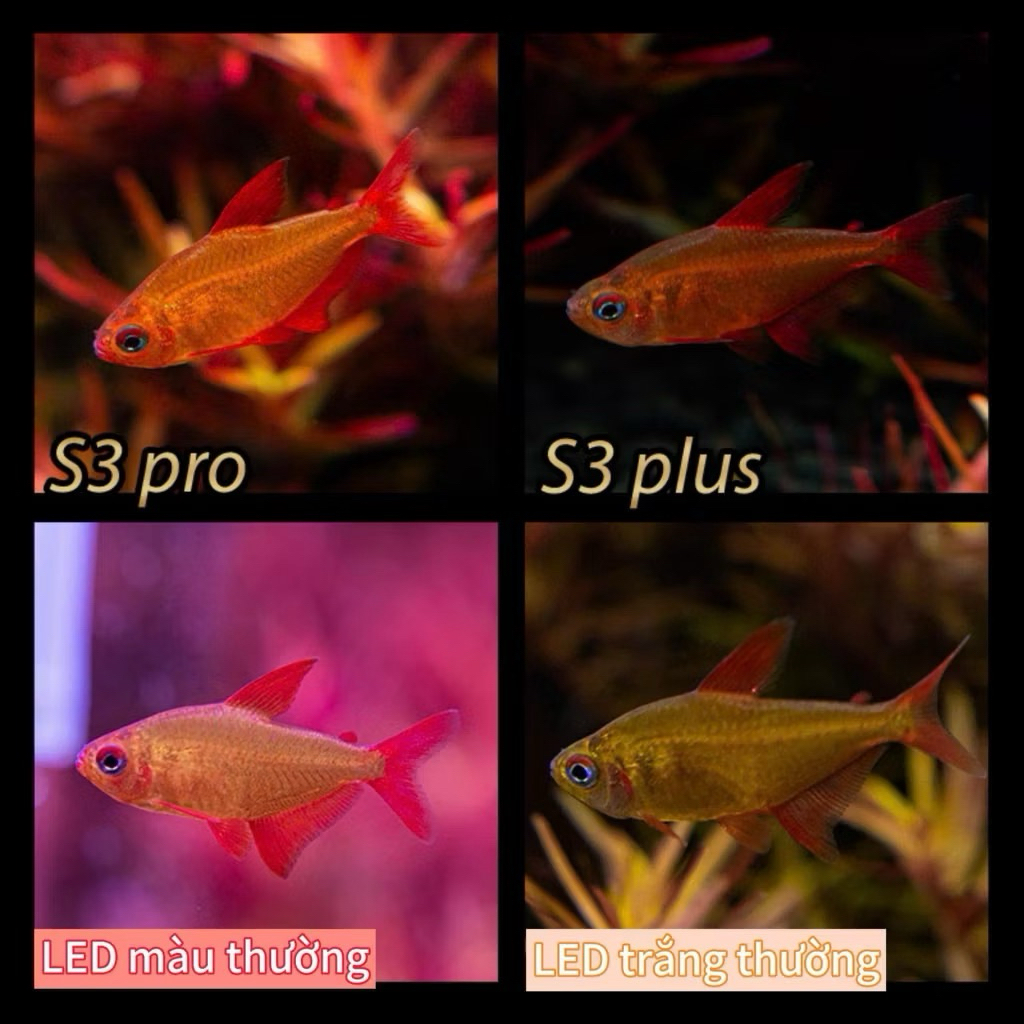 ไฟ LED หนีบ Neo Helios Flat S3 PRO+ NANO 13 วัตต์ Natural โคมไฟ เลี้ยงไม้น้ำ ไม้แดง ปลาสวยงาม vivid solar color 10000 K - รูปที่ 2