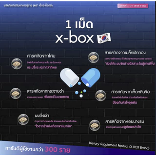 อาหารเสริมท่านชาย เอ็กซ์บ๊อกซ์ x-box "ไม่ระบุชื่อสินค้า"