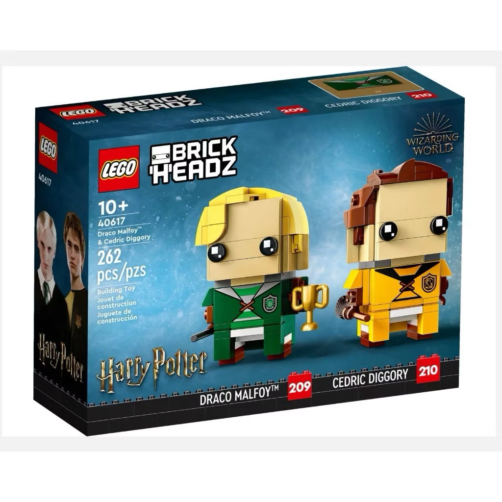 LEGO® 40617 BrickHeadz™ Draco Malfoy™ & Cedric Diggory (พร้อมส่ง ของแท้)