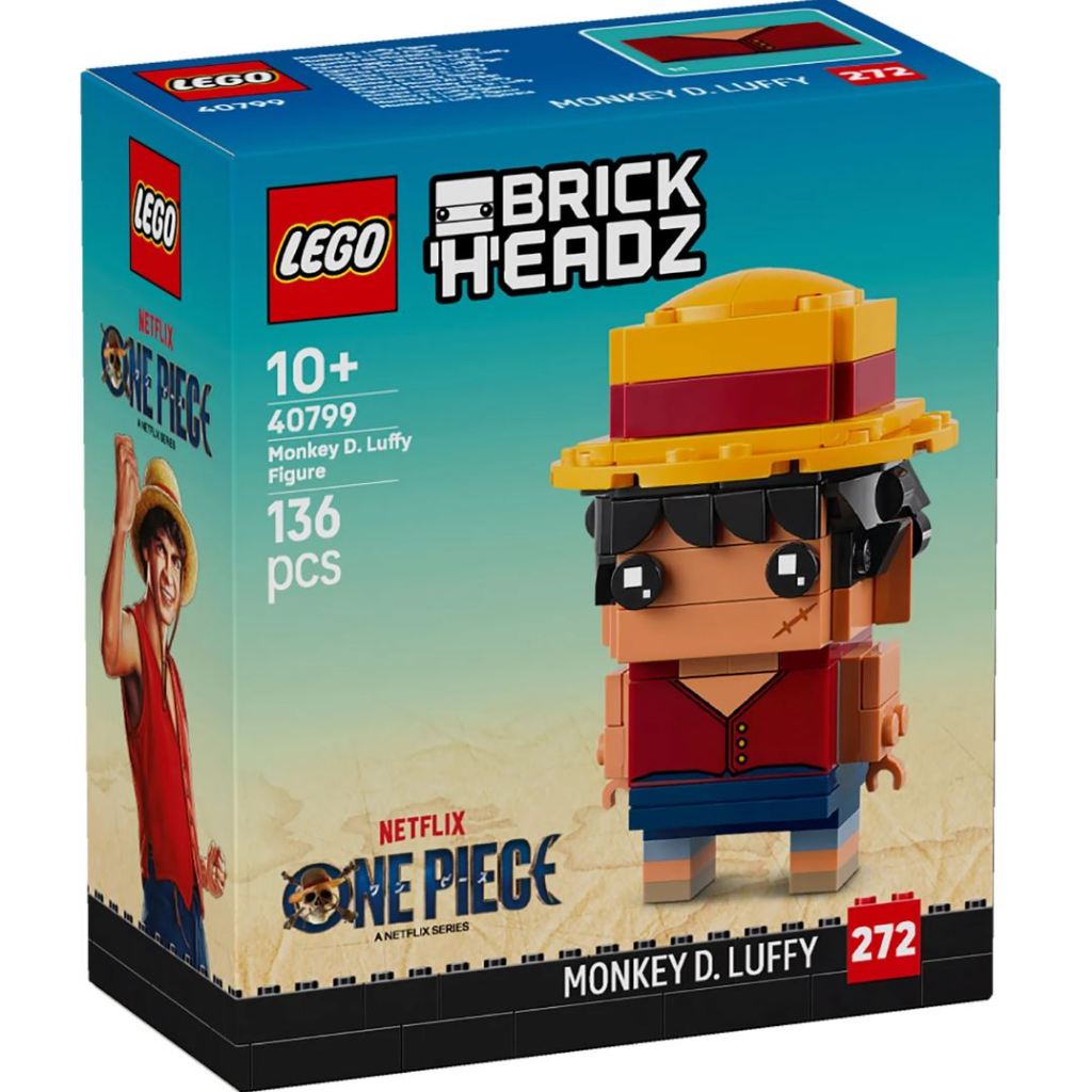 LEGO® BrickHeadz™ Monkey D. Luffy Figure 40799