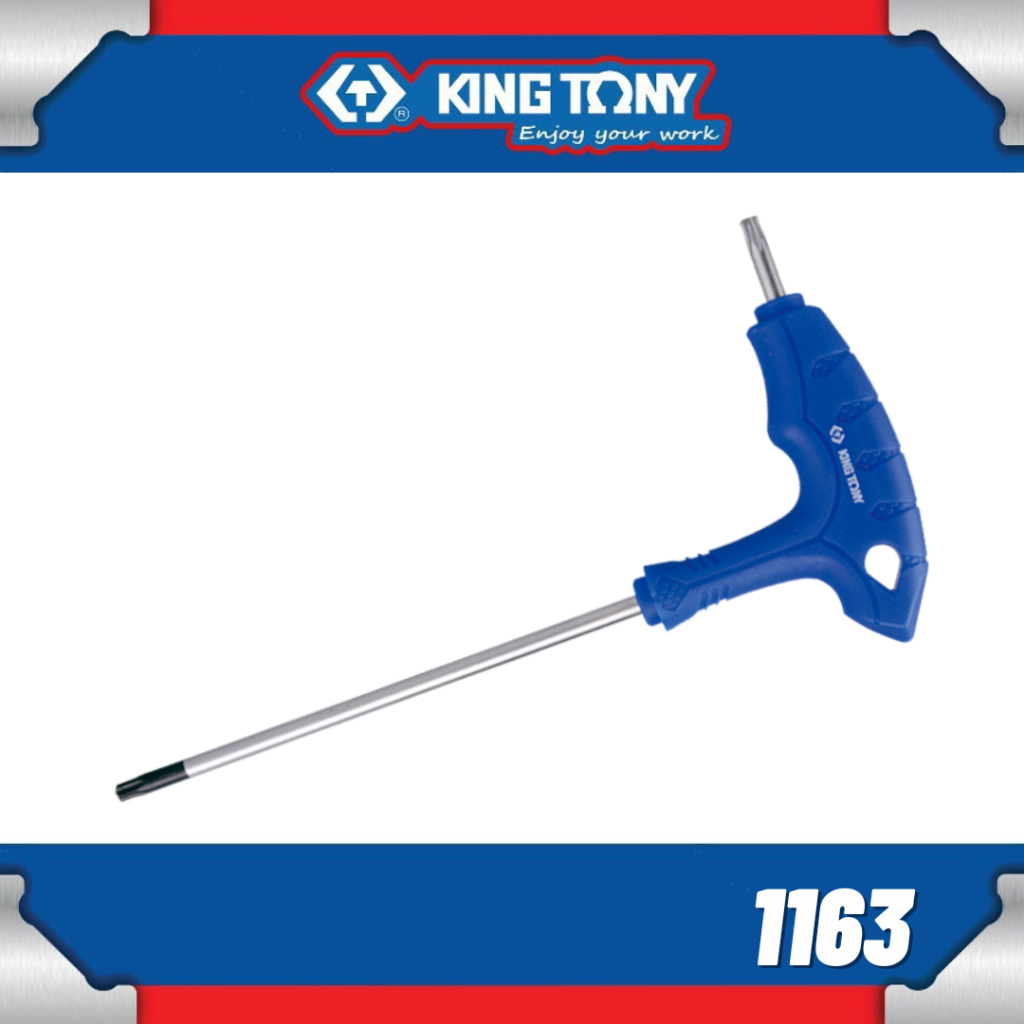 KING TONY ประแจท็อค มีด้ามตัว L  ขนาด T10 - T50 No.1163