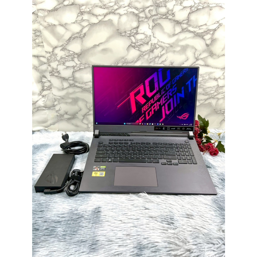 โน๊ตบุ๊ค Asus ROG Strix G17 รุ่น GL743RM-LL146W มือ2