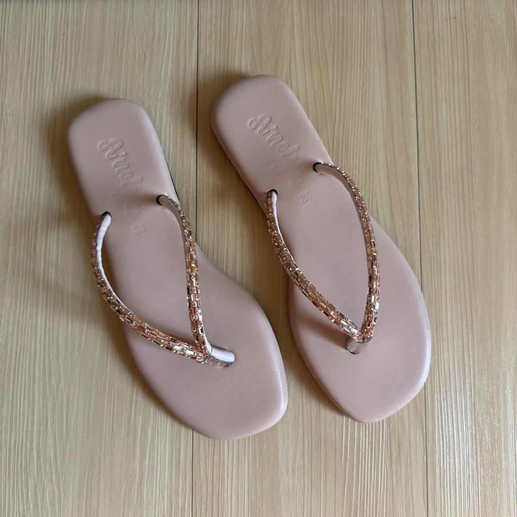 A'nolyn รุ่นคีบเพชร รองเท้าแตะพื้นนุ่ม (size 36-43) พร้อมกล่อง - รูปที่ 5