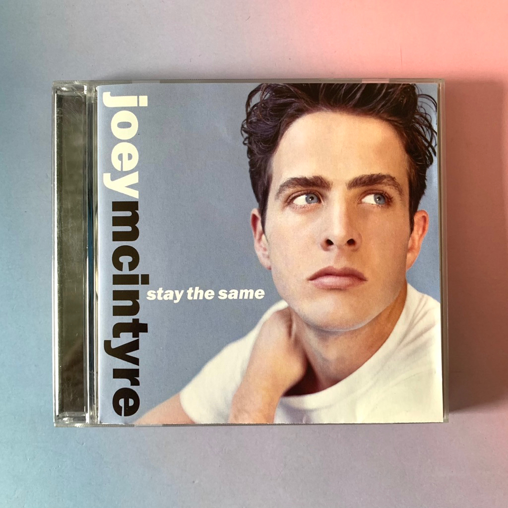 🛒 (พร้อมส่ง) CD ซีดีเพลง: Joey McIntyre — Stay the Same [US] x New Kids on the Block