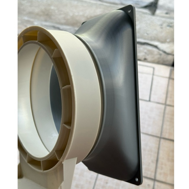 อะแดปเตอร์ต่อพัดลม 8นิ้ว สำหรับเครื่องขุด Antminer S21+ / S21Pro / S21XP หรือพัดลมขนาด14cm