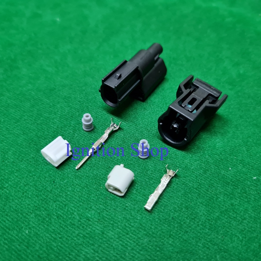 ปลั๊กคอมเพรสเซอร์ แอร์ ปลั๊กคอมแอร์  Honda 1 สายไฟ ตัวผู้ ตัวเมีย