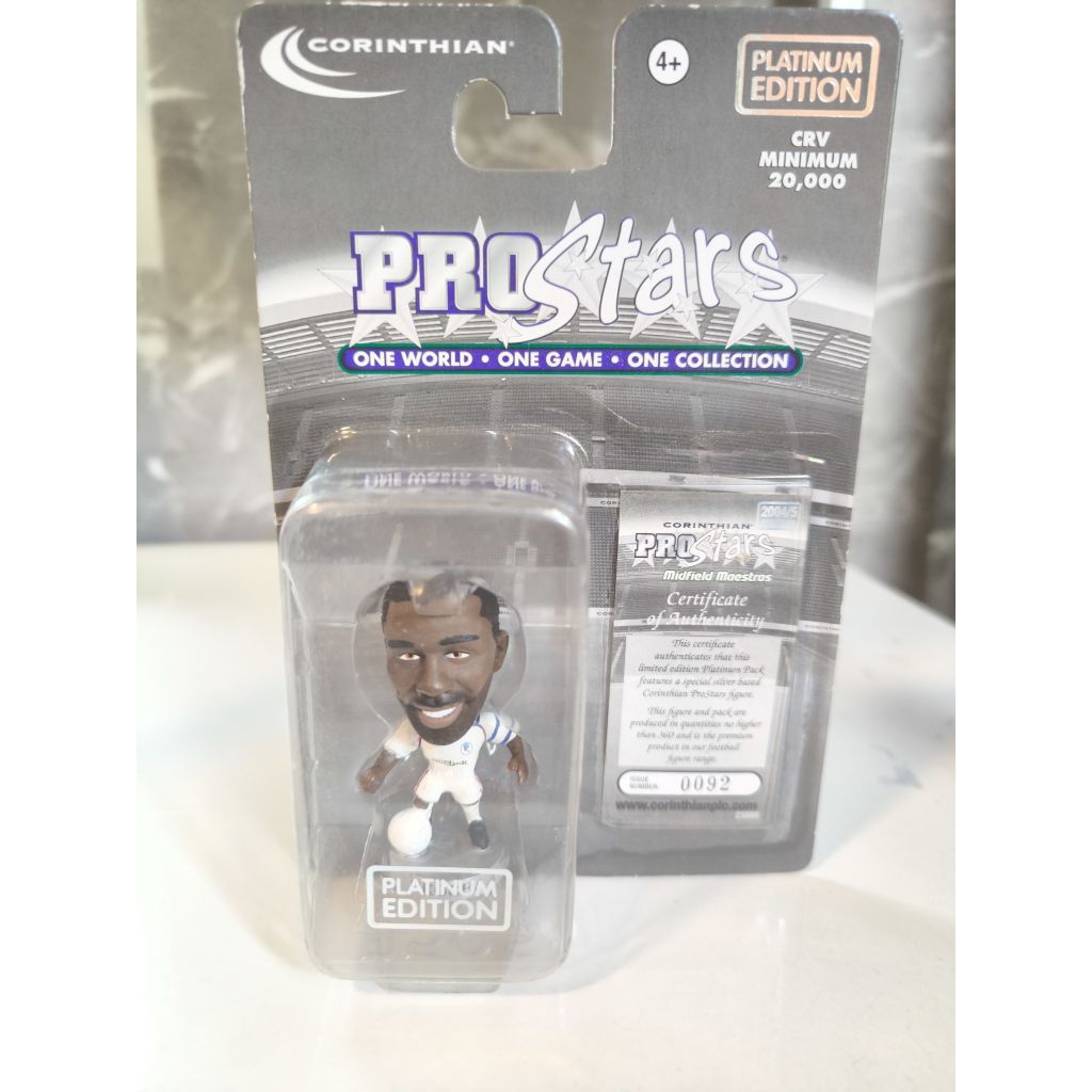 โมเดลนักฟุตบอล เจย์-เจย์ โอโคชา โปรสตาร์แพลตตินั่มโบลตัน วันเดอเรอร์ Jay Jay Okocha Prostars Plattin