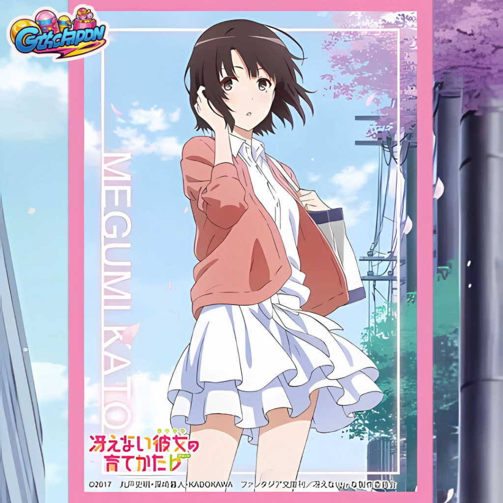 (พร้อมส่ง)คาโต้ เมะงุมิ Bushiroad Sleeve  Saekano : Saenai Heroine no Sodatekata Fine  Kato Megumi