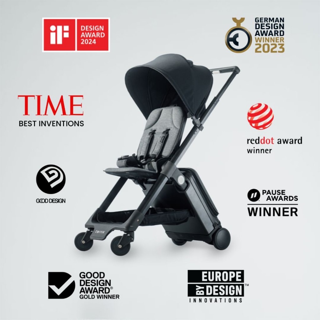 TernX 2-IN-1 Carry on Luggage & Stroller กระเป๋าเดินทาง รถเข็นเด็กขึ้นเครื่องบินได้ ราคา ถูกที่สุด ดีลบีเคเค แกลเลอรีภาพที่ 2