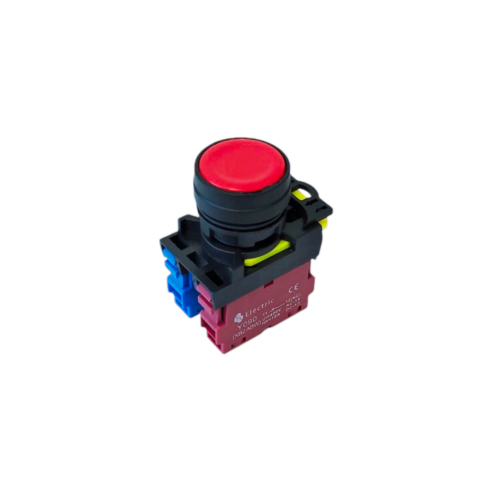 EB2M-C-11 Push button switch สวิตช์ปุ่มกดแบบกดติดปล่อยดับ ขนาด22มิล แดง เขียว เหลือง UI:400V Ith:10A คอนแทก:1NO 1NC - รูปที่ 5