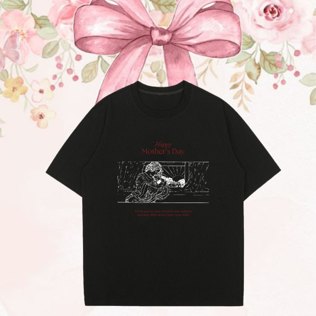 Mother's Day MY MOTHER  T-SHIRT วันแม่ เสื้อยืด น่ารัก รูปภาพ Mother's Day T-shirt S-5XL