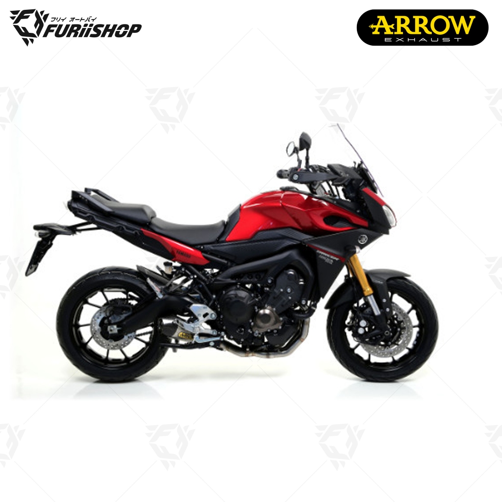 ท่อสูตร/ท่อแต่ง/ท่อไอเสีย Arrow titanium : for Yamaha FJ07/MT07 Tracer700GT 2020 -2022