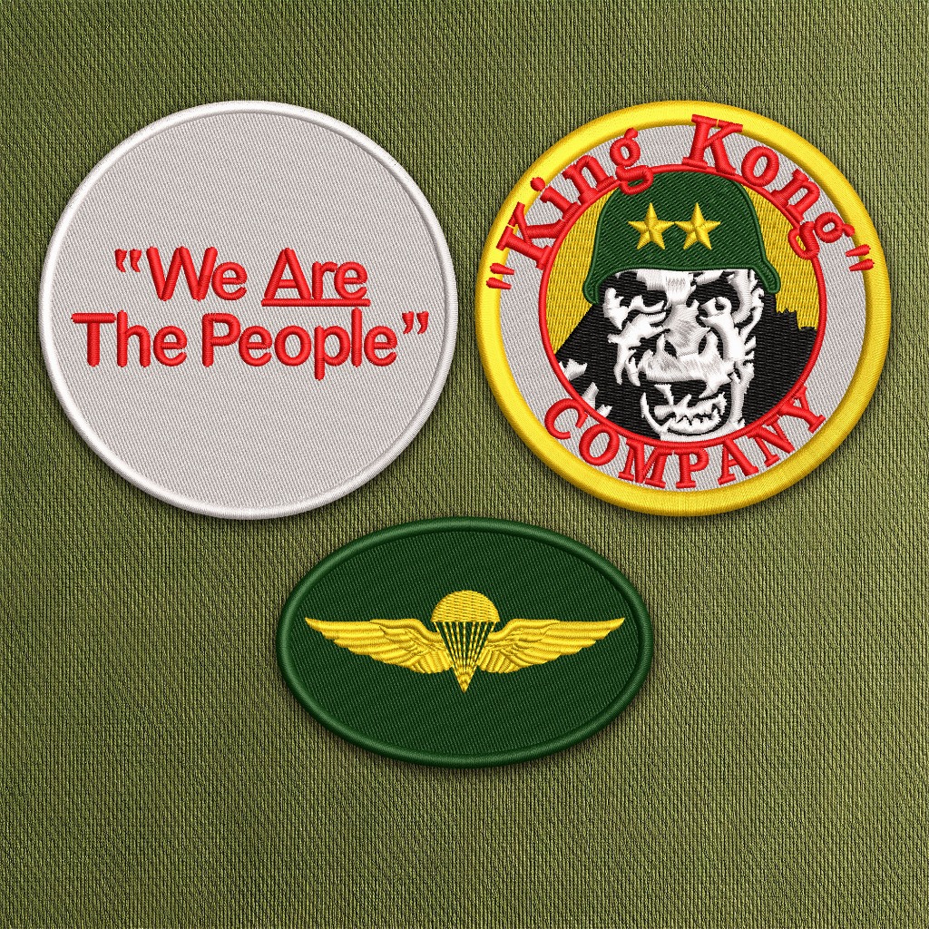 อาร์มปักจากหนัง Taxi Driver 1976 | Travis Bickle Style | แนววินเทจ ทหาร ปักแน่น เน้นคุณภาพ คุ้มราคา