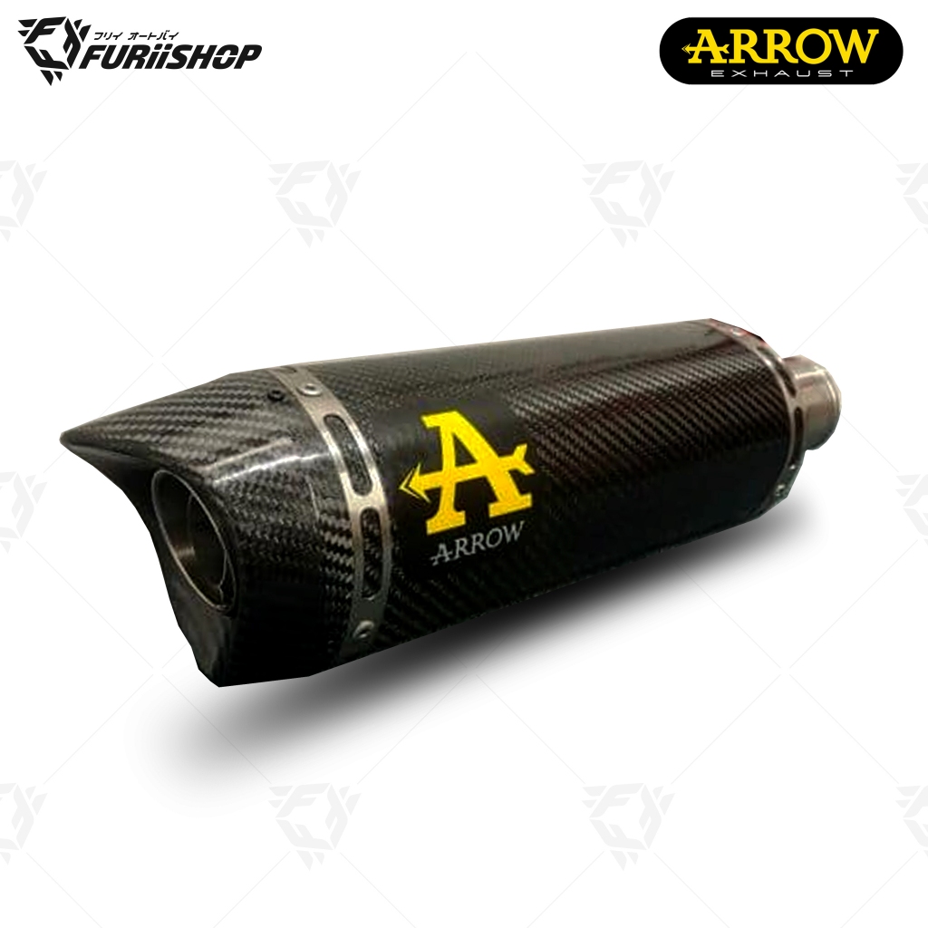 ท่อสูตร/ท่อแต่ง/ท่อไอเสีย Arrow Low Racetech Carbon-Carbon : for Yamaha YZF-R9 2025