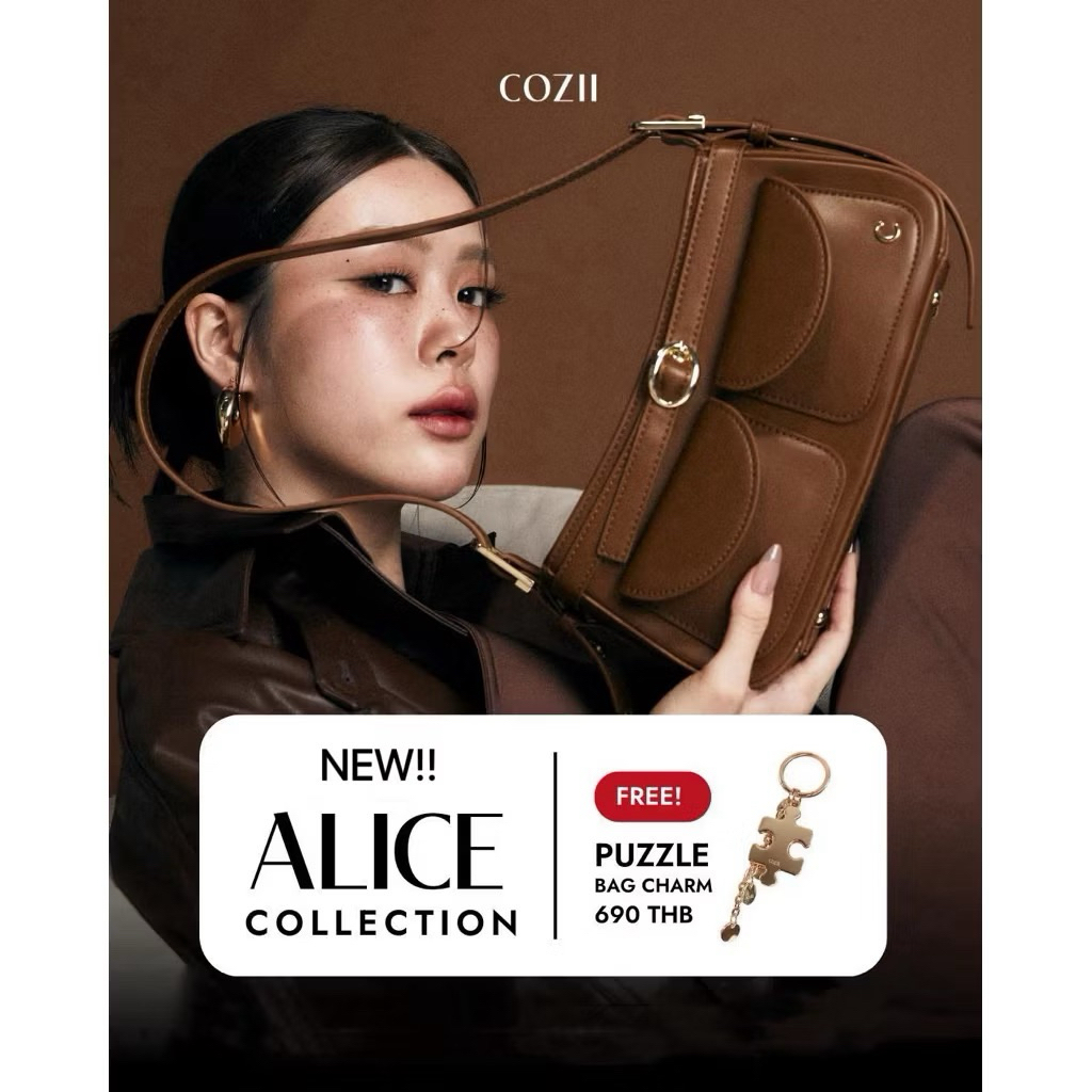 Cozii bag รุ่น Alice Sueded 👜รุ่นหนัง PU