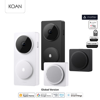Aqara - Doorbell Camera Hub G410 - Black / White