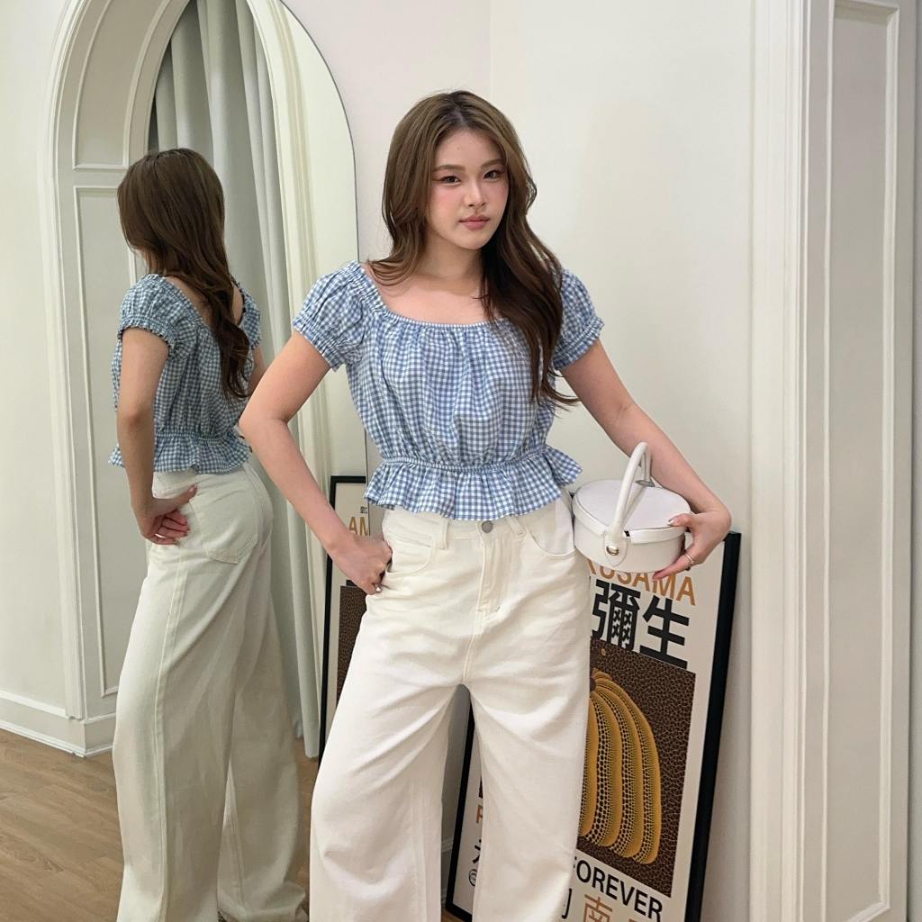 Kimmame - เสื้อ รุ่น Too Sweet Blouse 2 สี