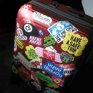 Jumbo Luggage / Travel Bag Stickers - สติ๊กเกอร์ติดกระเป๋าเดินทางขนาดใหญ่
