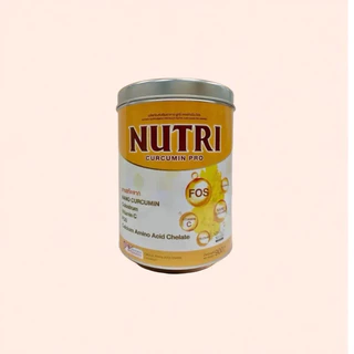นมNUTRI CURCUMIN Pro 900กรัมกระป๋อง นมสำหรับผู้ป่วยโรคกระเพาะ ลดกดไหลย้อน ลดท้องอืดท้องเฟ้อ ช่วยย่อยระบบขับถ่าย
