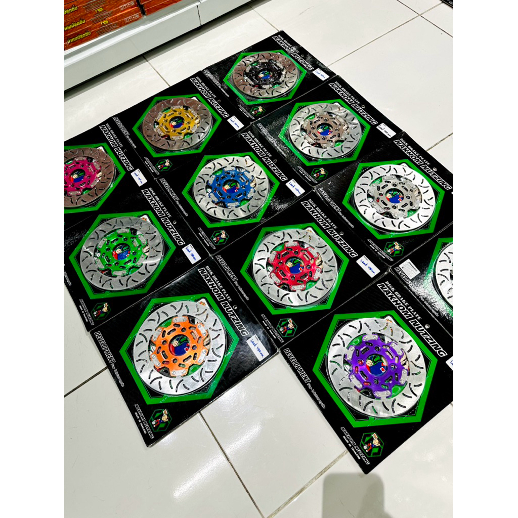 น้าคมน็อตซิ่ง จานสร้างน้าคมหมุดกิ๊ปใบลายNY(ขนาด190mm.) LEAD125 ราคา ถูกที่สุด ดีลบีเคเค แกลเลอรีภาพที่ 4