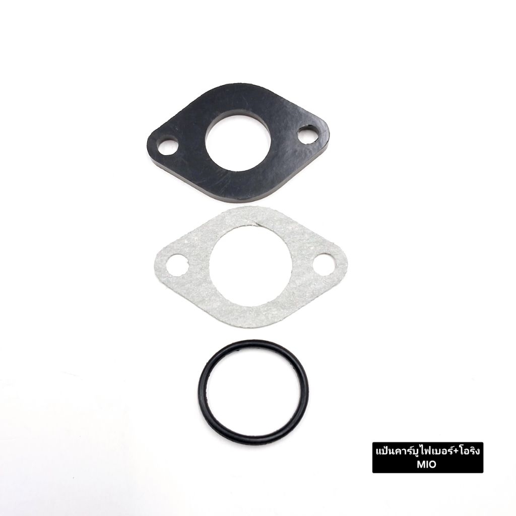 แป้นคาร์บูร์ ไฟเบอร์ พร้องโอริงค์ มีรุ่น HONDA/YAMAHA สำหรับรถทุกรุ่น