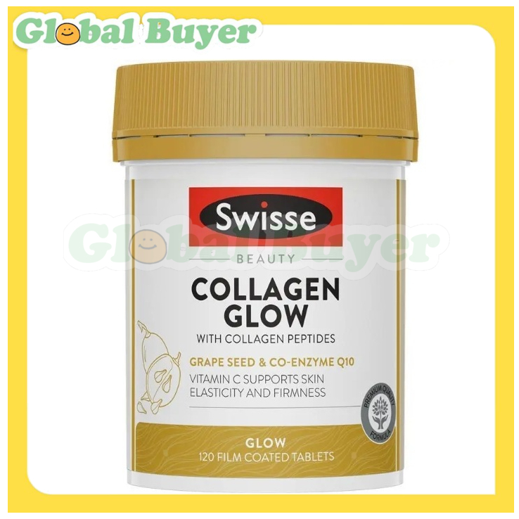 Swisse Beauty Collagen Glow With Collagen Peptides 120 Tablets