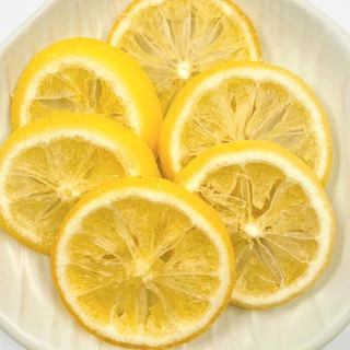 เลม่อนอบแห้งแบบสไลด์ Dried Lemon Slice เกรด A สูตรน้ำตาลน้อย