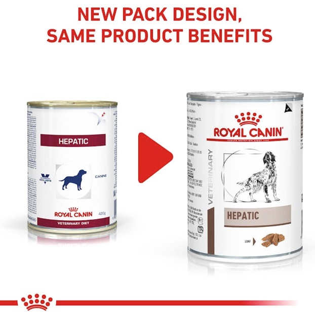 Royal Canin Vet Dog 1 กระป๋อง Hepatic หมาโรคตับ (420g) - รูปที่ 2