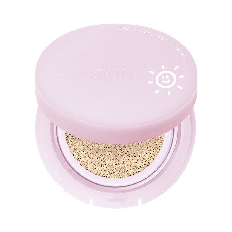 4U2 SKIN TONE-UP SUN CUSHION SPF50 PA+++ คุชชั่นกันแดดโทนอัพ