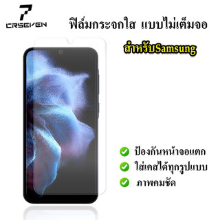 cxshop(017)ฟิล์มกระจกใส แบบไม่เต็มจอ สำหรับ Samsung A22(5G）A35(5G）A54(5G）A21 A21S A01 A40 A34(5G）