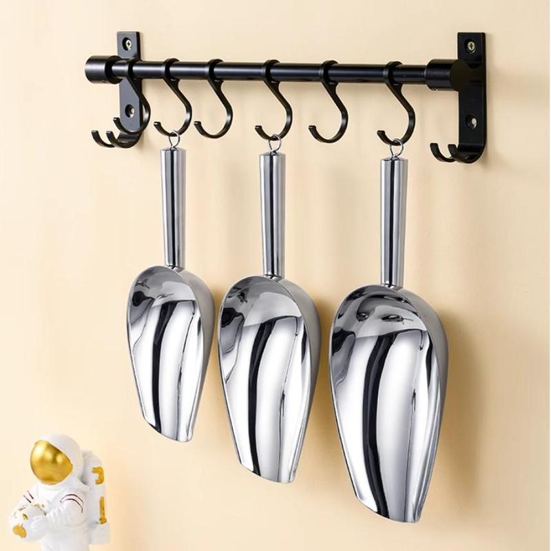 304 สแตนเลส，ตักน้ำแข็ง ที่ตักข้าวสาร ที่ตักอาหาร ที่ตักแป้ง ที่ตักสแตนเลส ที่ตักอเนกประสงค์ มีให้เลื