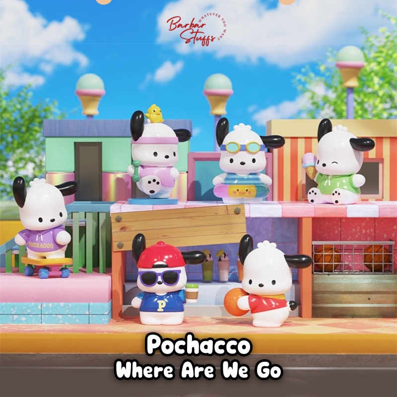 ✨Pre-Order⚡กล่องสุ่ม Pochacco -  Where Are We Go ลิขสิทธิ์แท้ (เลือกตัวได้)