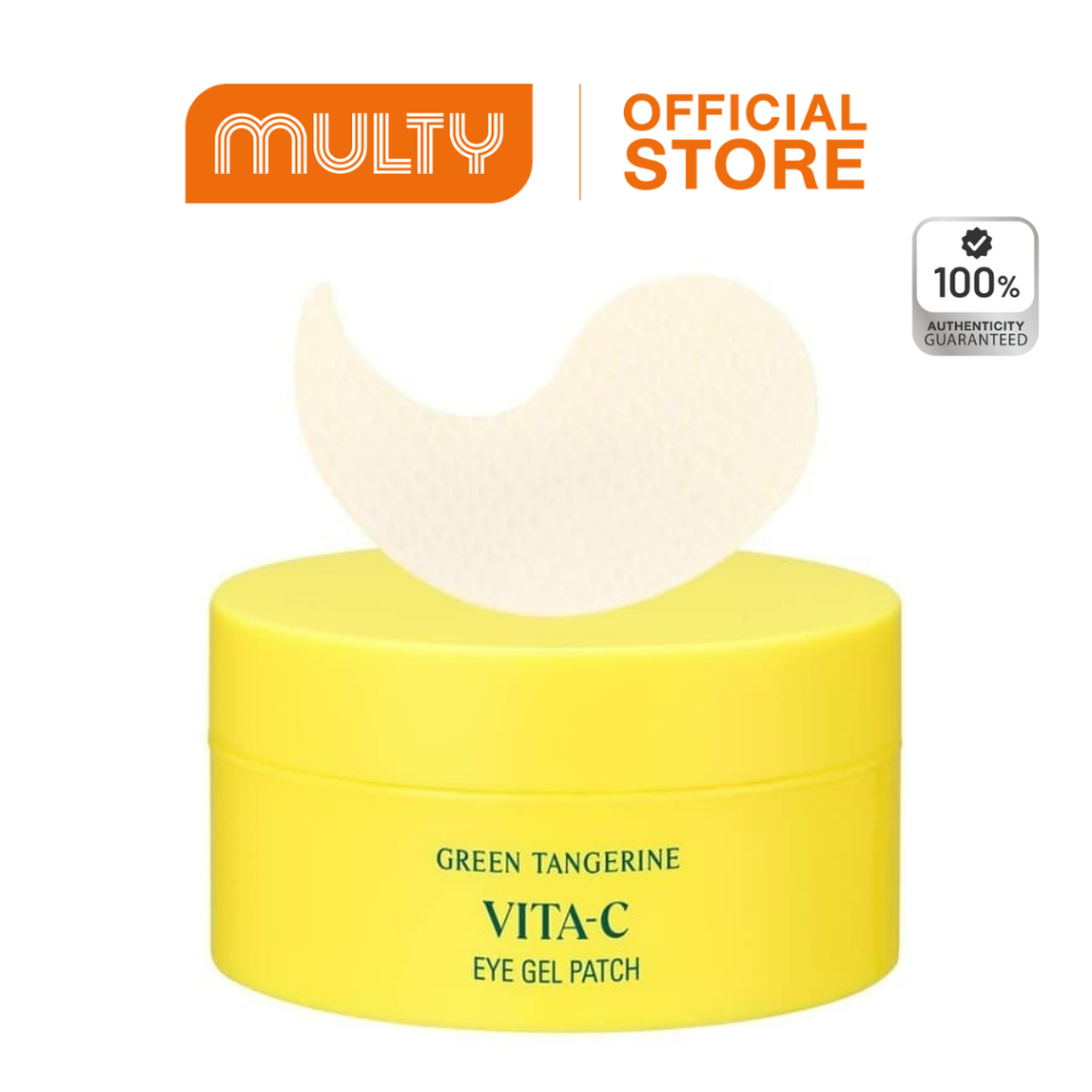 Goodal Green Tangerine Vita C Eye Gel Patch 60Ea แผ่นไฮโดรเจลมาร์กใต้ตา