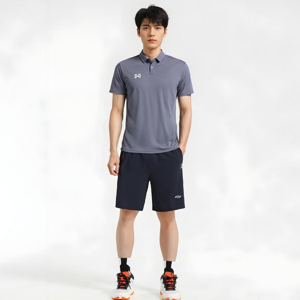 เสื้อโปโลวอริกซ์ WA-212PLACL30 Warrix Pique Polo Shirt เนื้อผ้านุ่มบางเบา