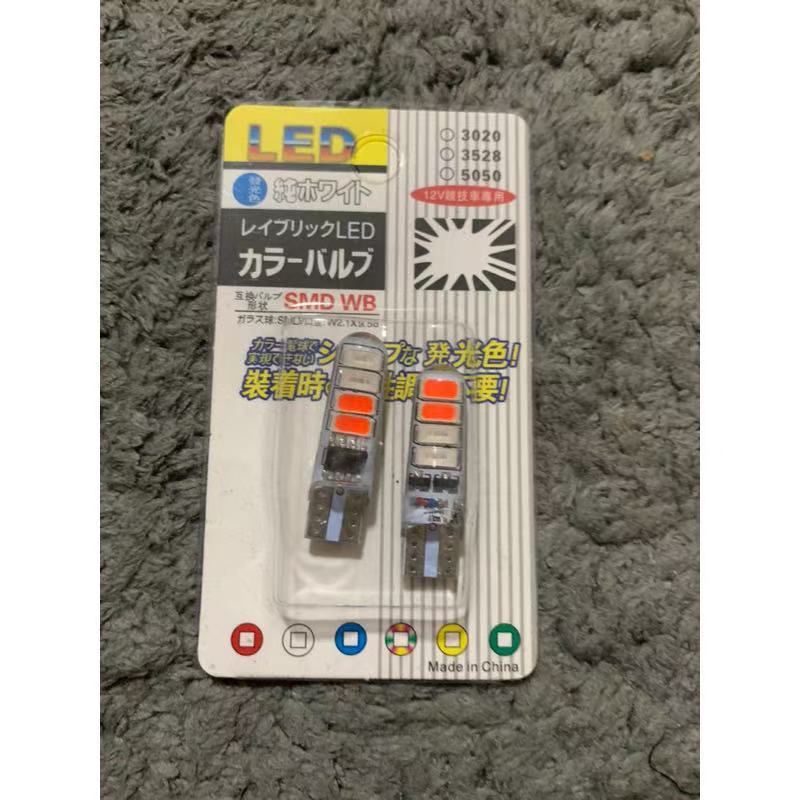 🚀Q&X_SHOP02เยี่ยมมาก🚀 T10 8LEDไฟหรี่แต่งรถ (ราคา 1หลอด)