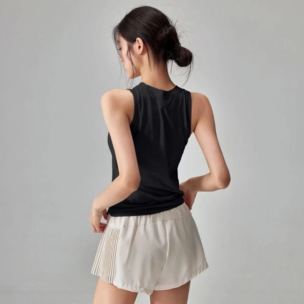 เสื้อกร้ามโยคะ Casual ใส่ได้ทุกกิจกรรม หลายสี ระบายอากาศ thumbnail 4