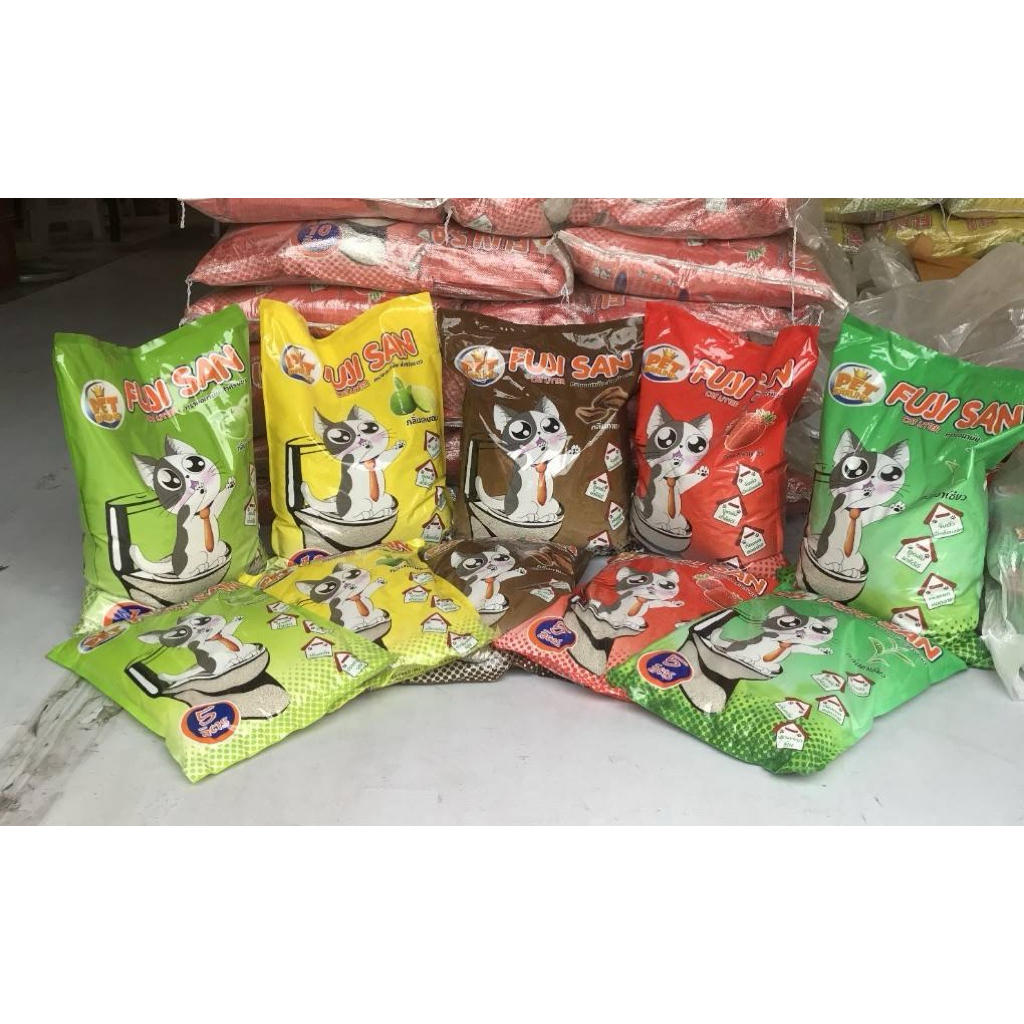 Fujisan ทรายแมว เบนโทไนท์ 10L