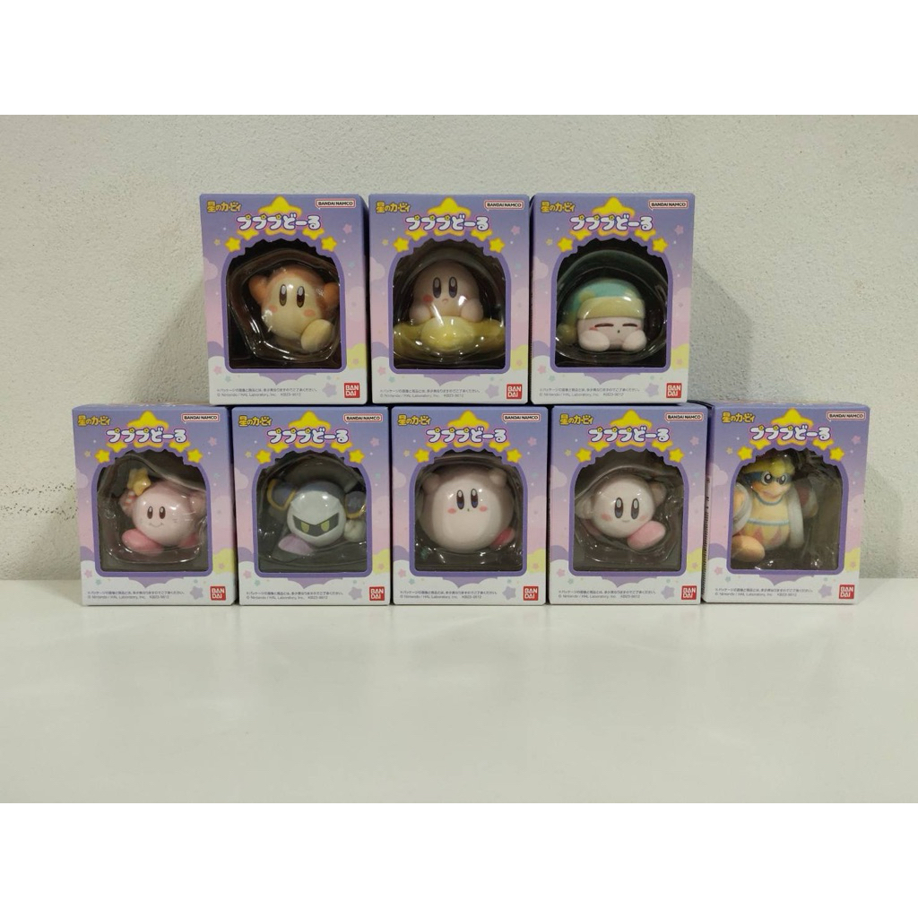 โมเดลฟิกเกอร์เคอร์บี้ของเเท้จากBandai Kirby Friends ปุปุคอลา ของใหม่มือหนึ่ง