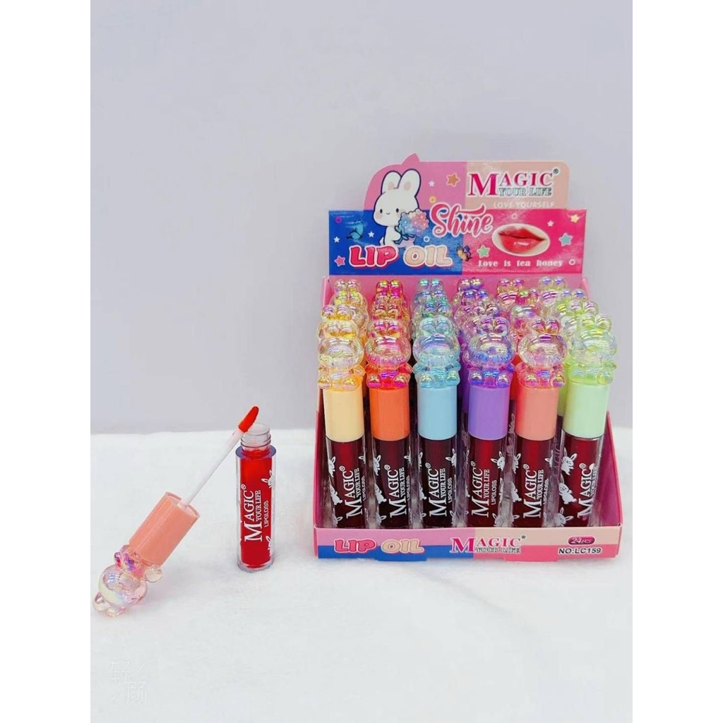 ทินต์ ลิปกลอสใสลายน่ารักคละ 24 แท่ง - รูปที่ 2