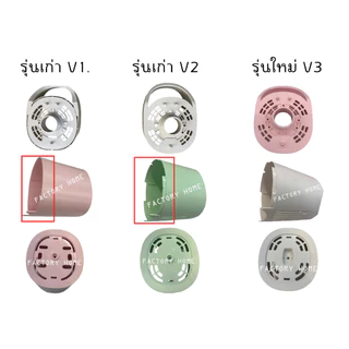 [รับประกันฮาตาริแท้จากศูนย์] ฝาครอบหน้า+หลัง รุ่นใหม่ พัดลม 16-18 นิ้วฮาตาริ สีพาสเทล