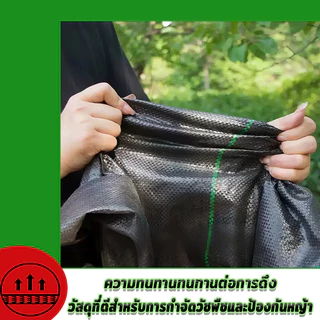 Daily Gold พลาสติกคลุมวัชพืช กำจัดวัชพืช ผ้าคลุมวัชพืช พลาสติกเกรดส่งออก ผสมUV ฆ่าหญ้า เห็นผลไวถายใน