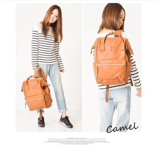 Anello ของแท้ 100% PU Leather Backpack กระเป๋าเป้สะพายหลัง เป้หนังพียู รุ่น AT-B1211/AT-B1212