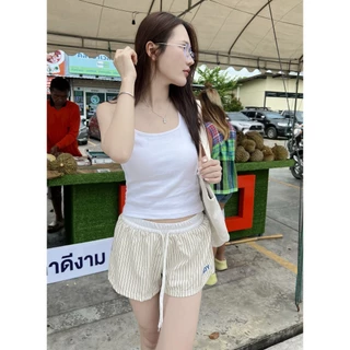 SH06 - กางเกงขาสั้นไหมญี่ปุ่น เบา นุ่มลื่น ใส่สบาย