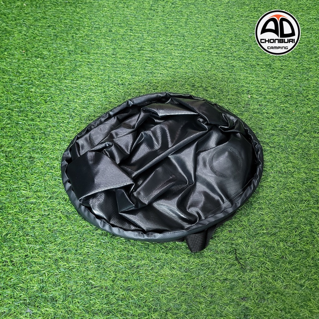 Folding Bucket 20L ถังน้ำพับได้ ใส่น้ำ น้ำแข็ง ล้างผัก ล้างจาน ใส่เครื่องดื่ม น้ำหนักเบา พับเก็บง่าย - รูปที่ 7