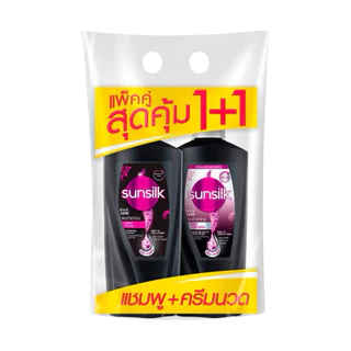 แพ็คคู่สุดคุ่ม📍แชมพู +ครีมนวด แชมพู+แชมพู ซันซิล 300-325มล ล็อตใหม่ ขวดปั๊ม(กดที่ตัวเลือก)